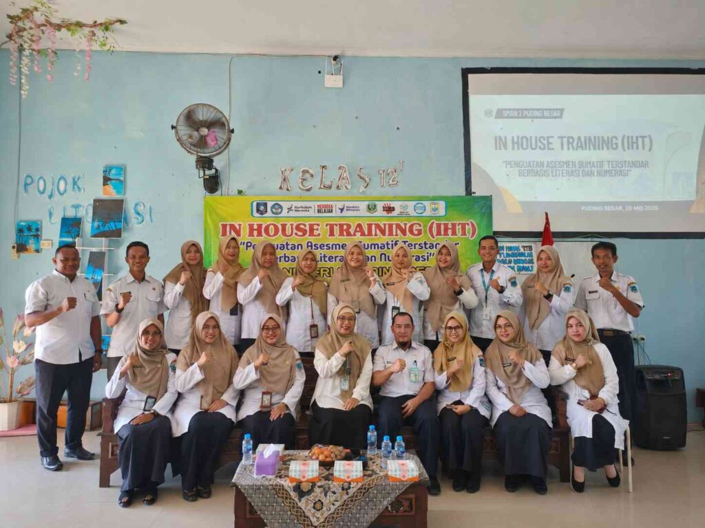 Peringati Hari Kebangkitan Nasional, SMAN 2 Puding Besar Selenggarakan IHT Penguatan Asesmen