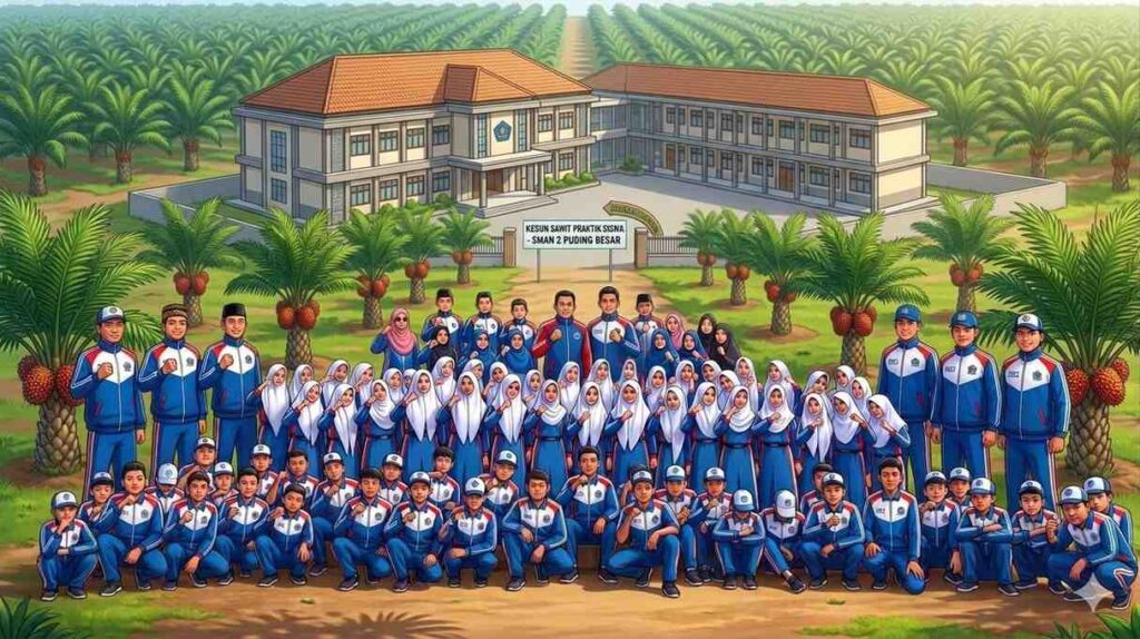 SAPOSAWA 2026: Aksi Nyata Siswa SMAN 2 Puding Besar untuk Bumi yang Lebih Hijau