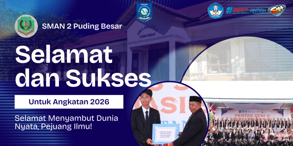 🎓 PENGUMUMAN KELULUSAN 🎓SMAN 2 PUDING BESAR Tahun Ajaran 2025/2026