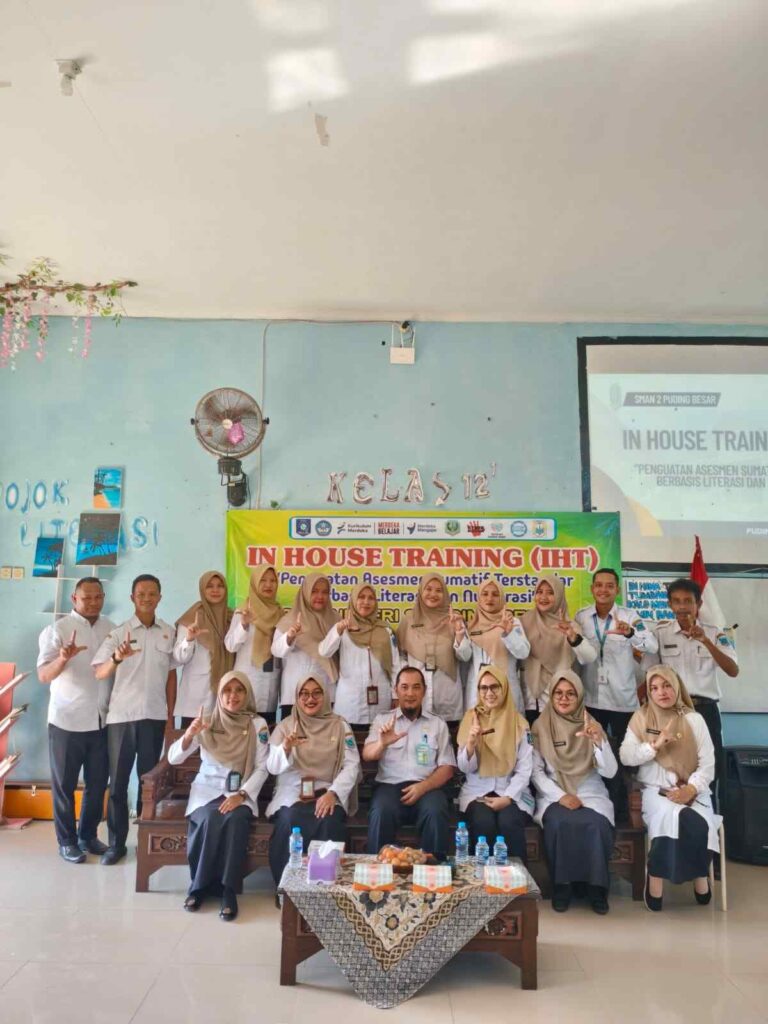 Peringati Hari Kebangkitan Nasional, SMAN 2 Puding Besar Selenggarakan IHT Penguatan Asesmen
